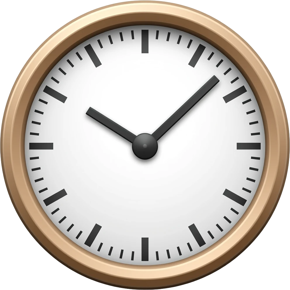 reloj emoji