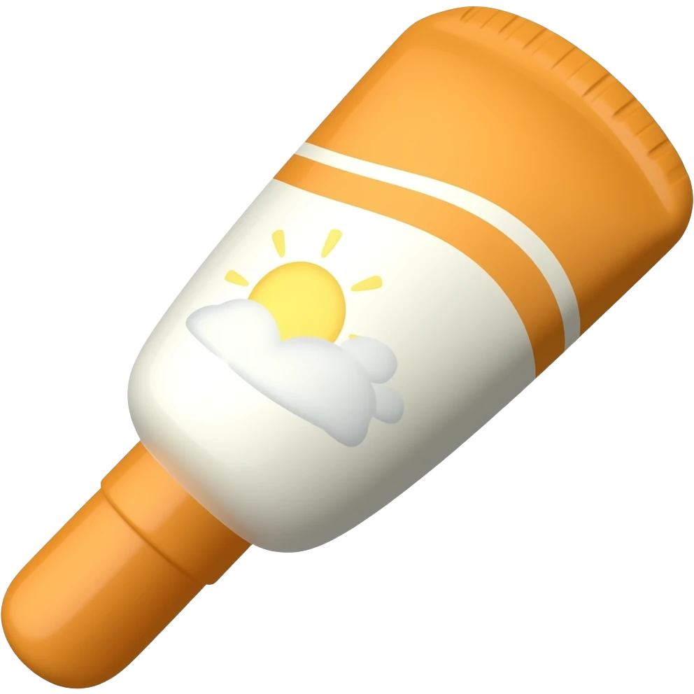선크림 emoji