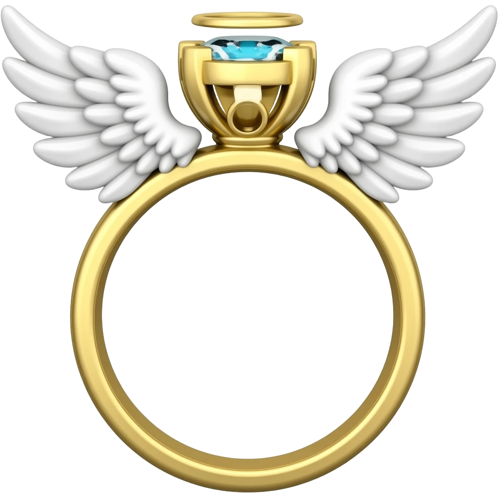 Angel 😇 ring emoji