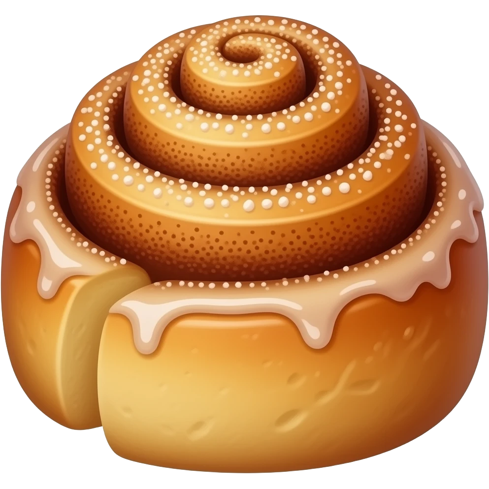 Cinnamon roll emoji