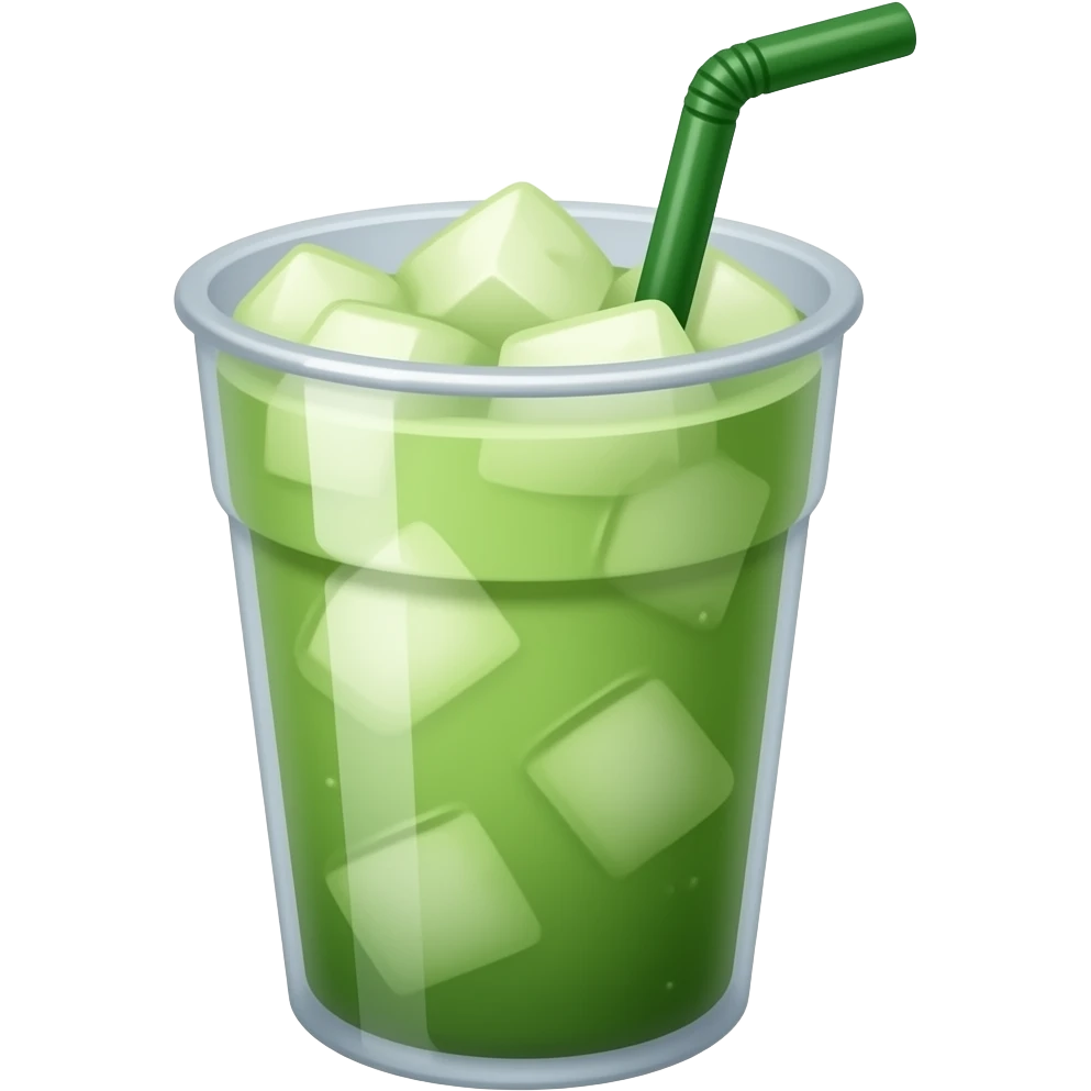 iced matcha emoji emoji