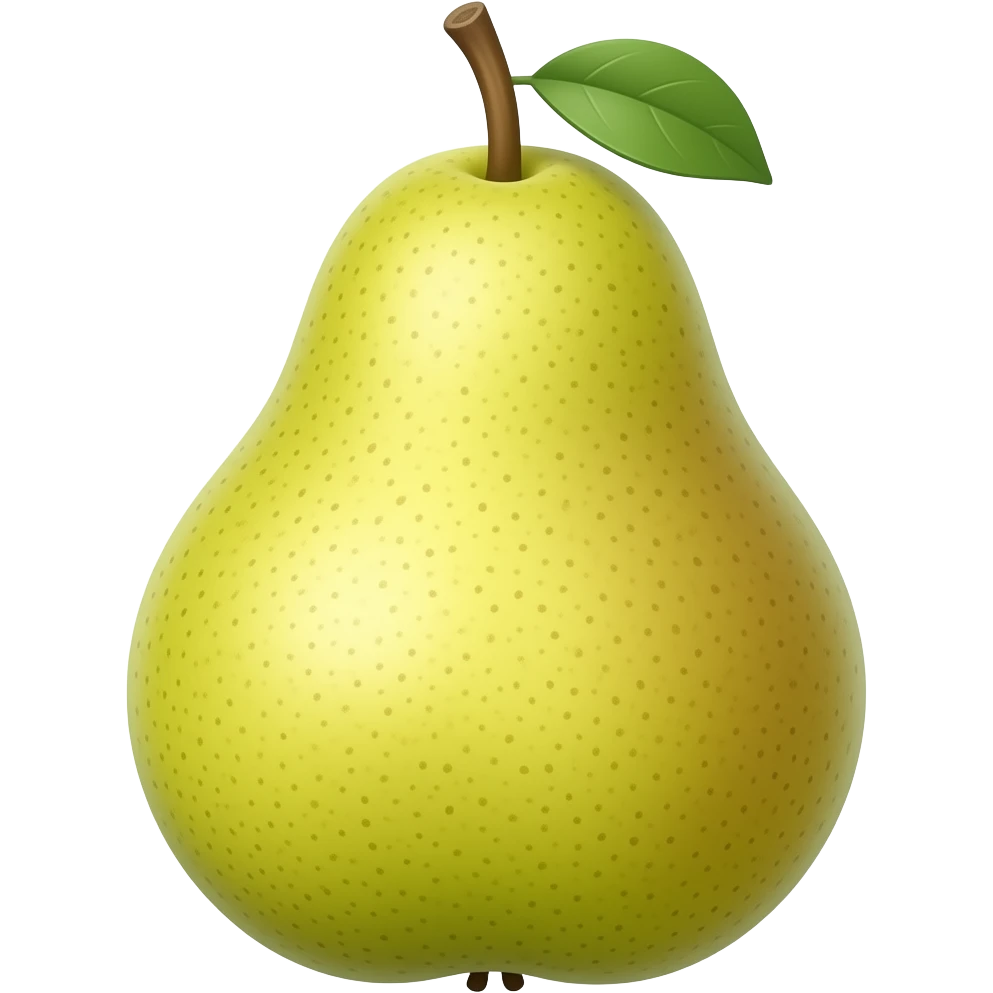 Pear emoji
