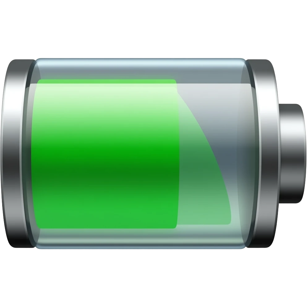 high battery emoji