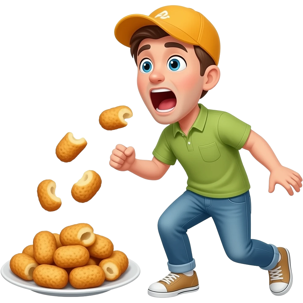 Iscream from chikn nuggit. emoji