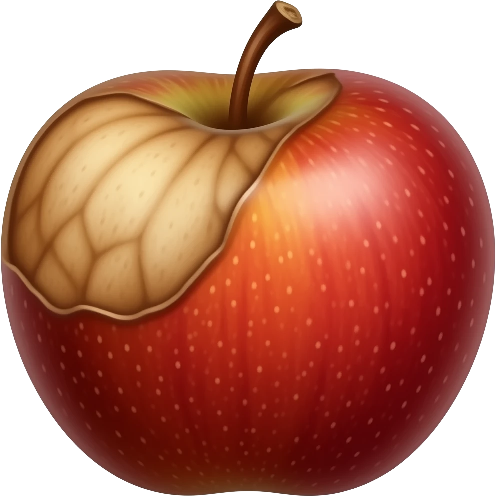 rotten apple emoji