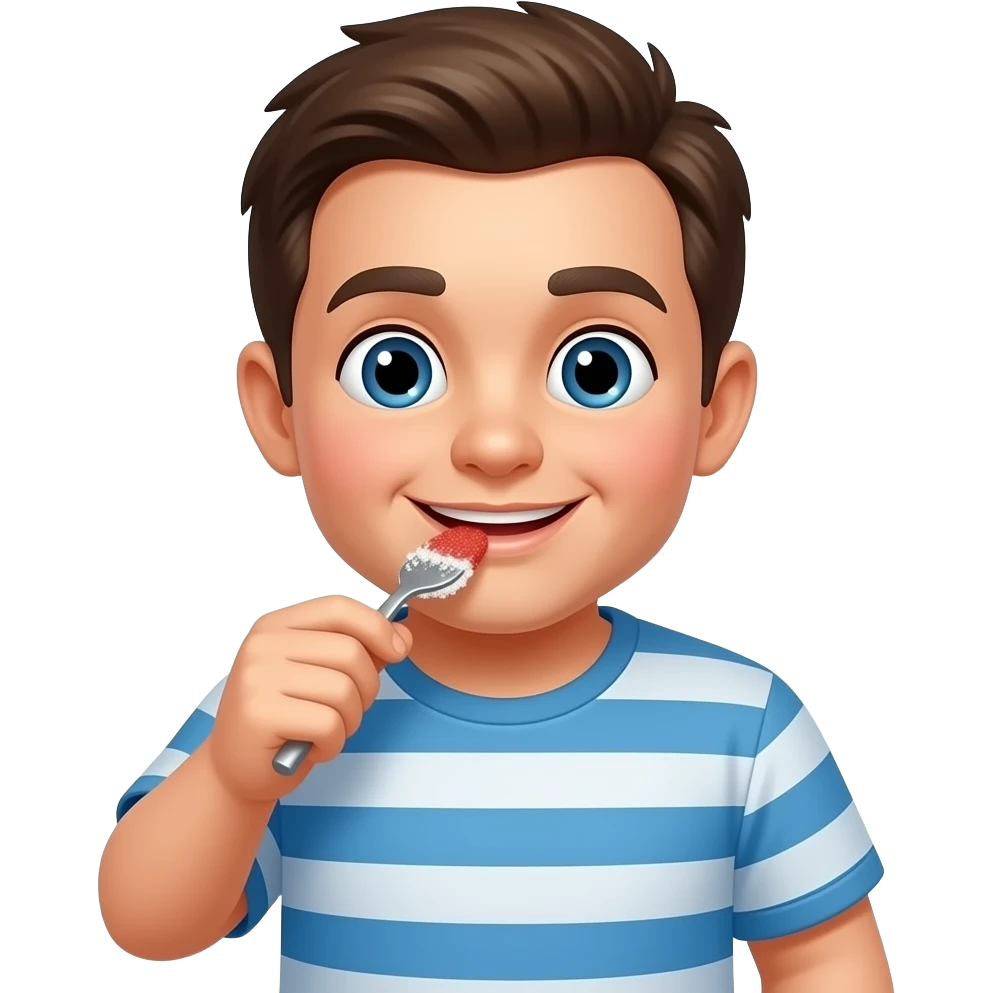 Папа младший сахар ест emoji