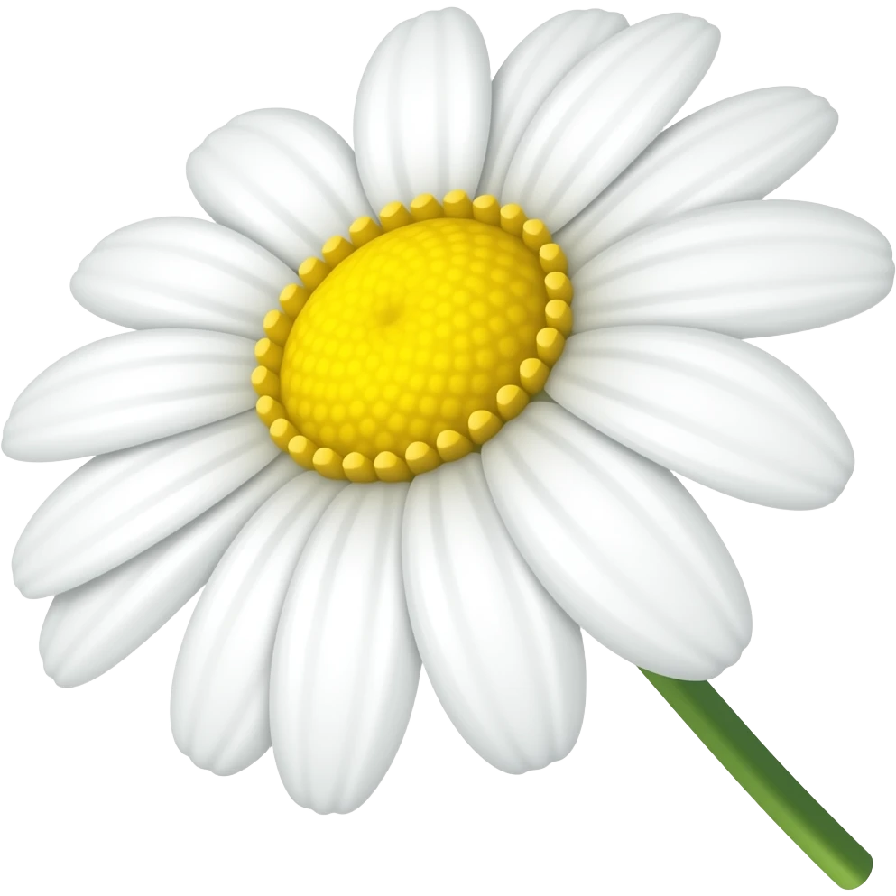 Daisy emoji emoji