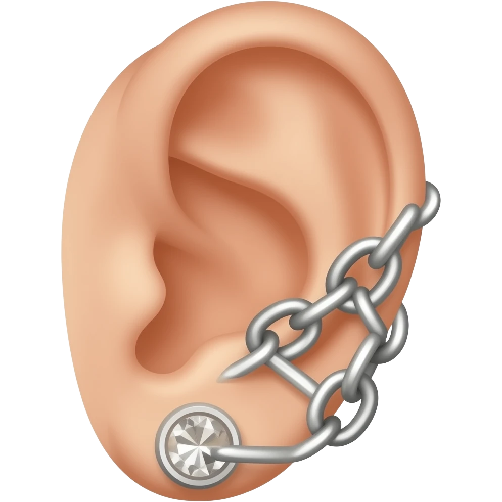 ear piercing accessorize emoji