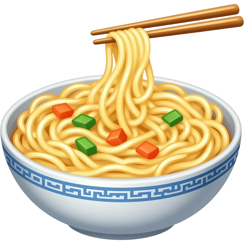 Noodles emoji