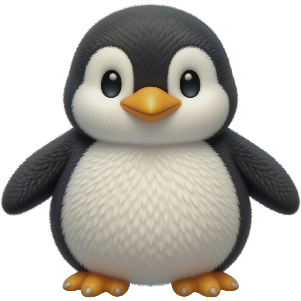 penguin stuffed animal emoji