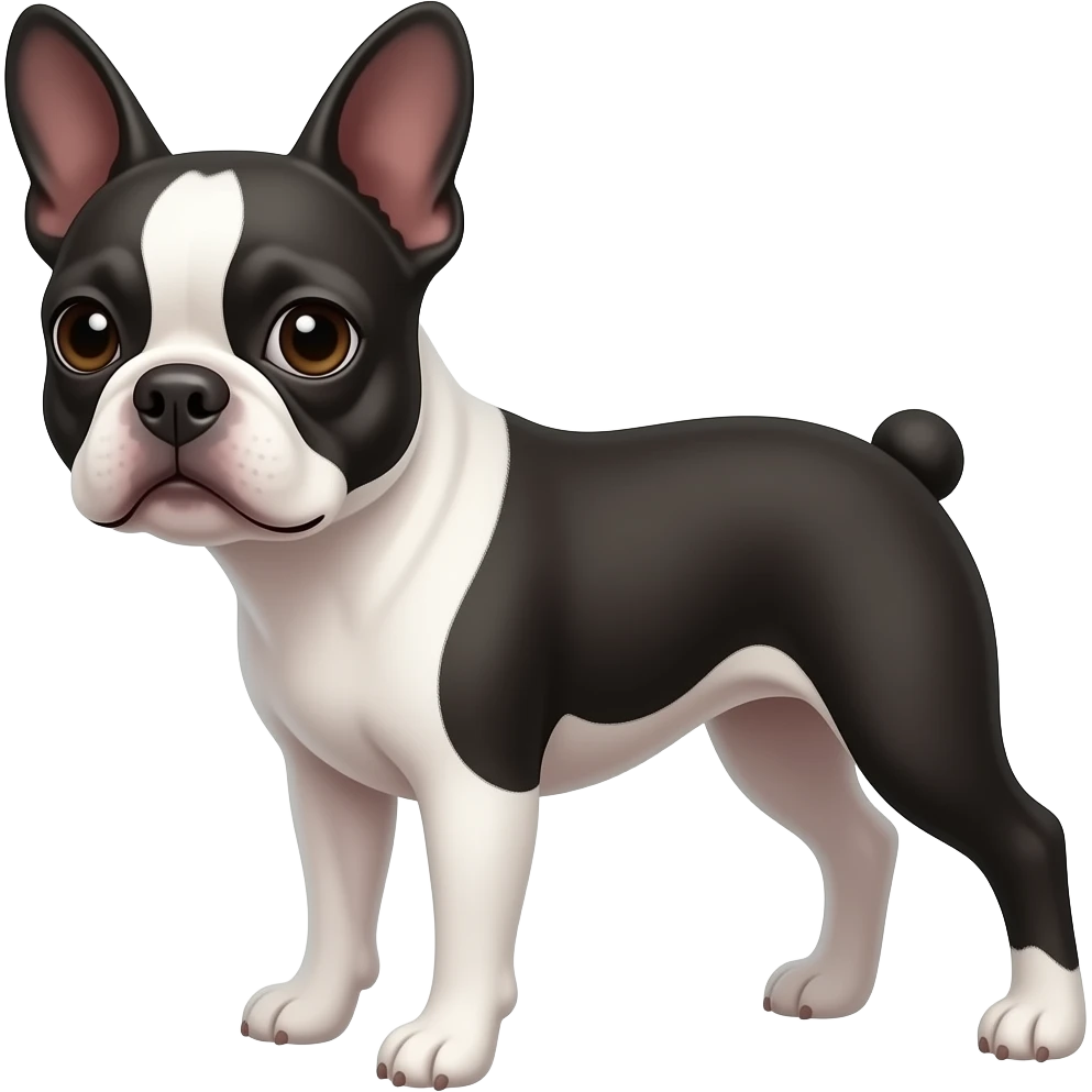 Boston terrier emoji