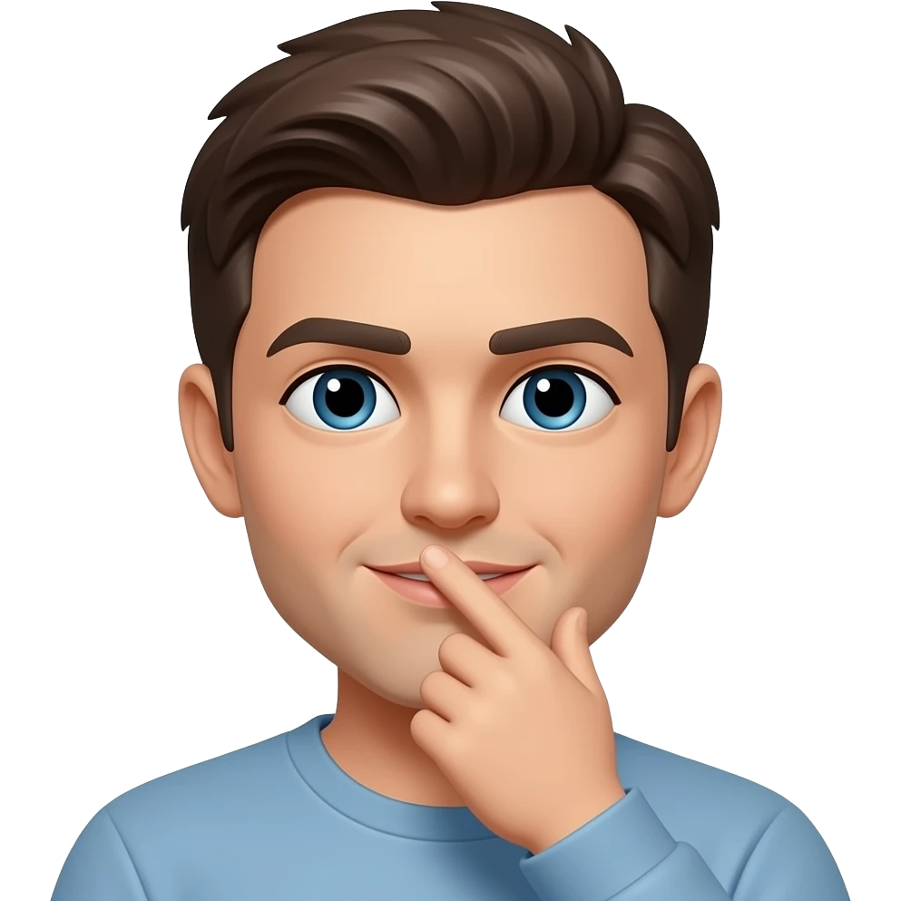 Be quiet emoji