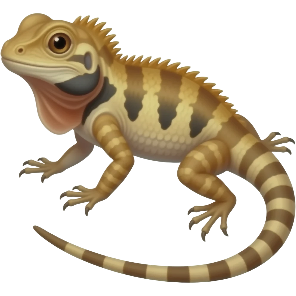 frilled lizard emoji
