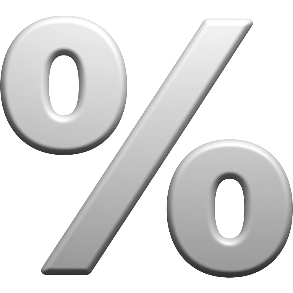 % emoji