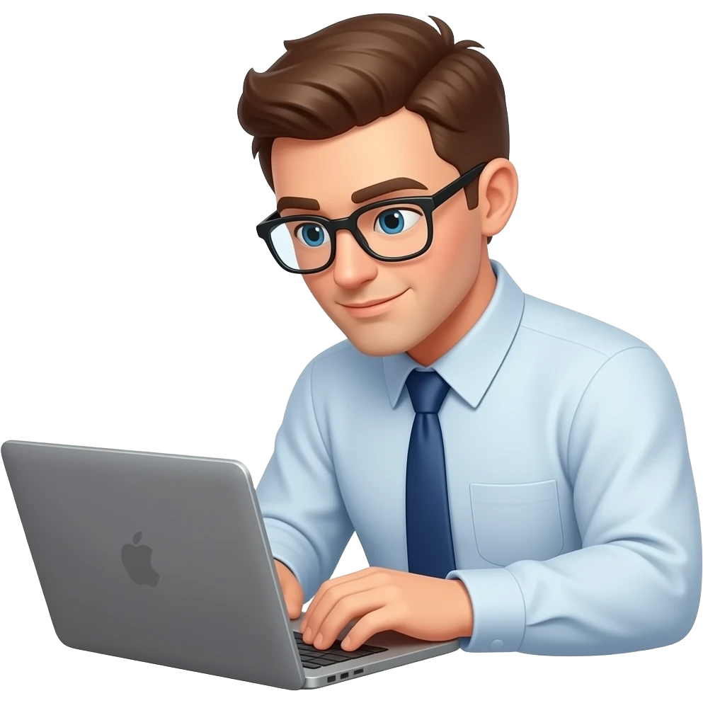 alone man work emoji