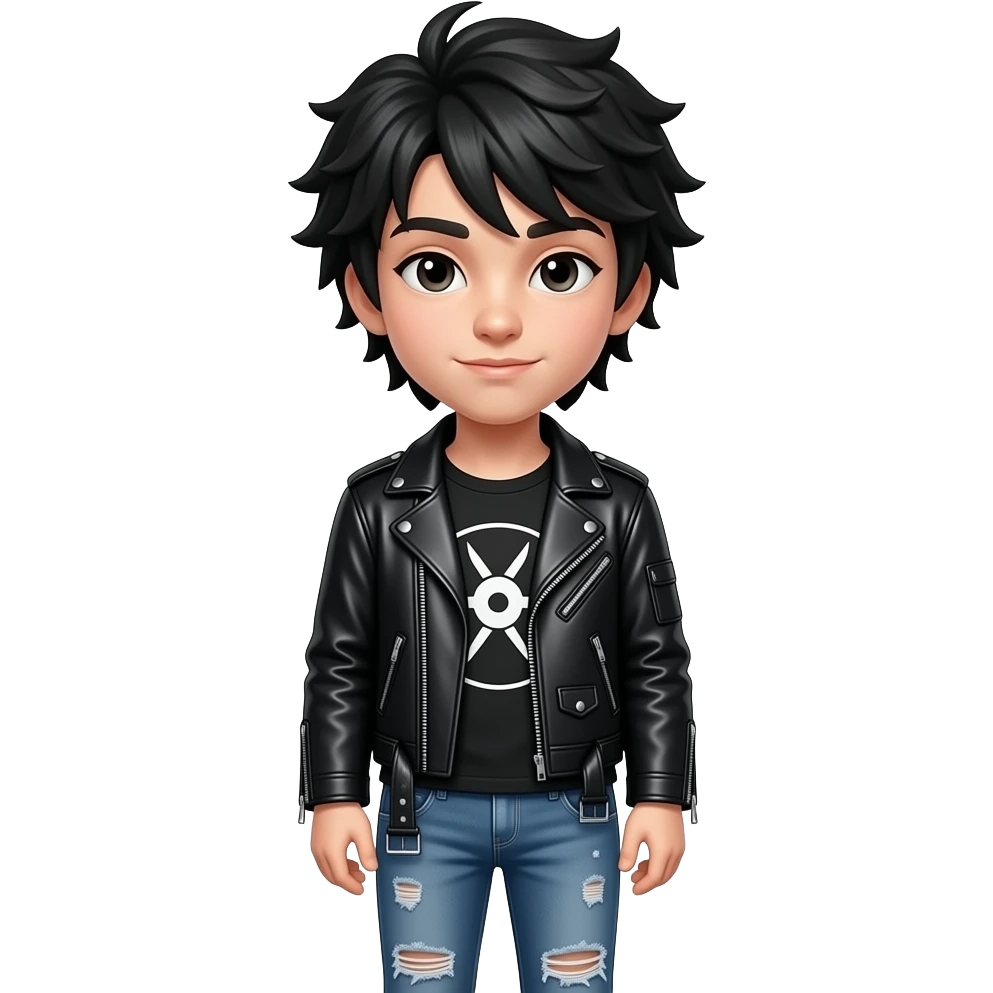 Emo boy emoji