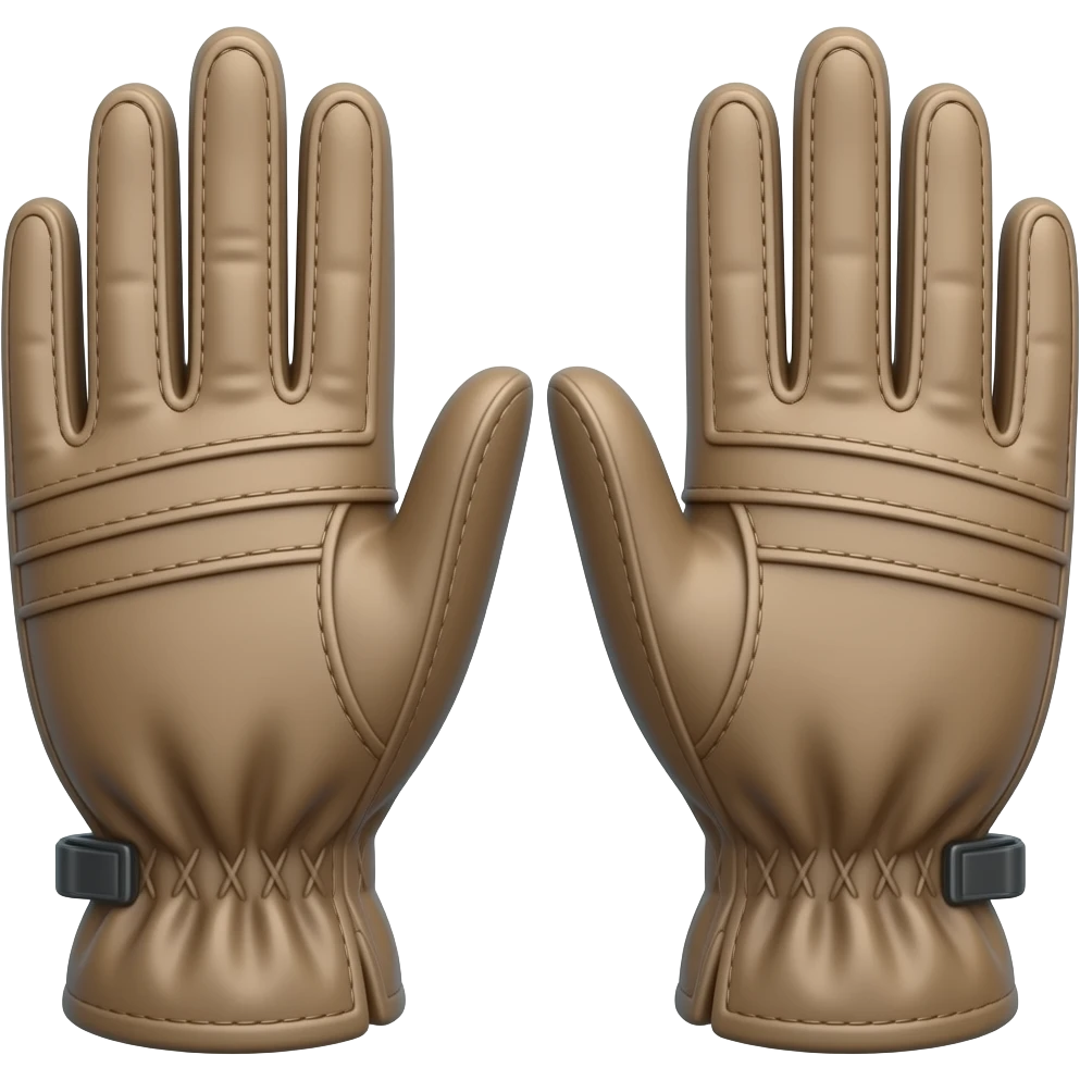 ski gloves emoji