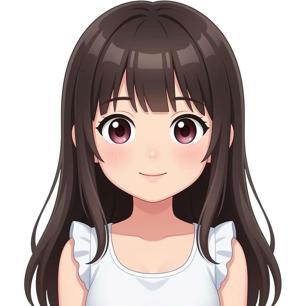 Anime girl pussy emoji
