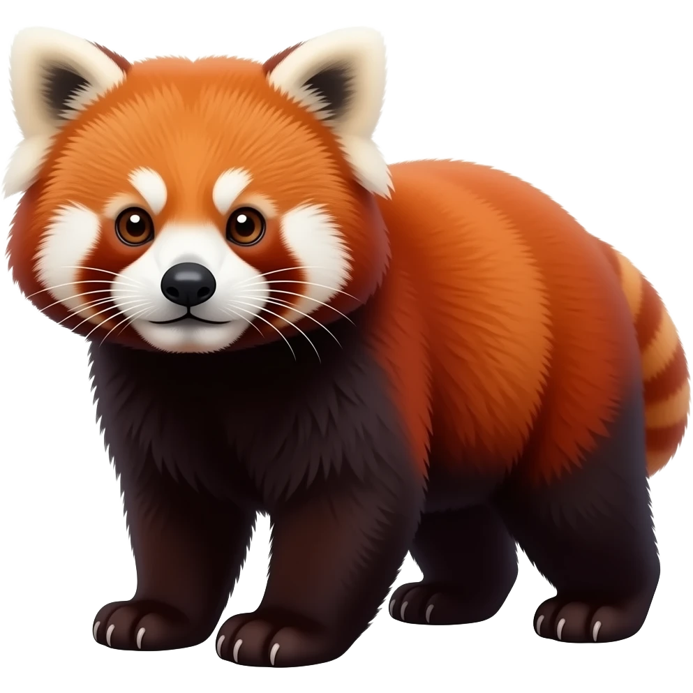 The Dramatic Red Panda emoji