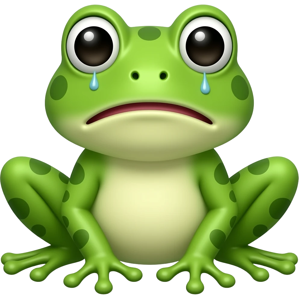 FROG  WORRY emoji
