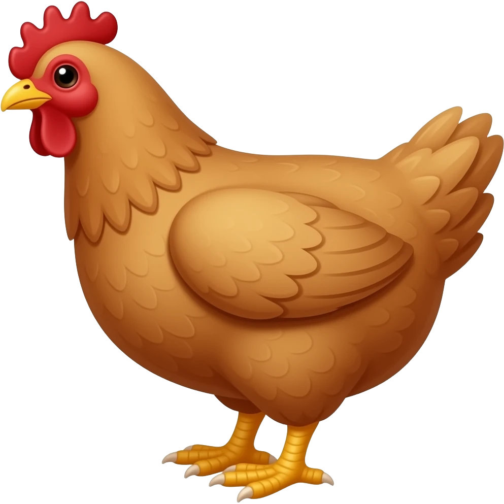 chicken emoji