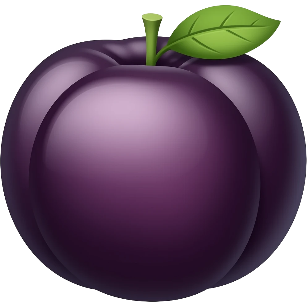 dark plum emoji