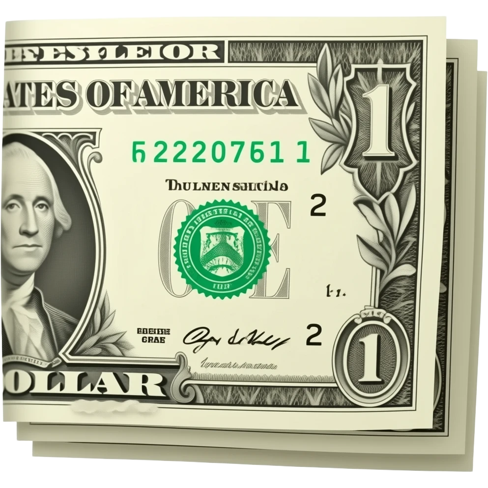dollar emoji
