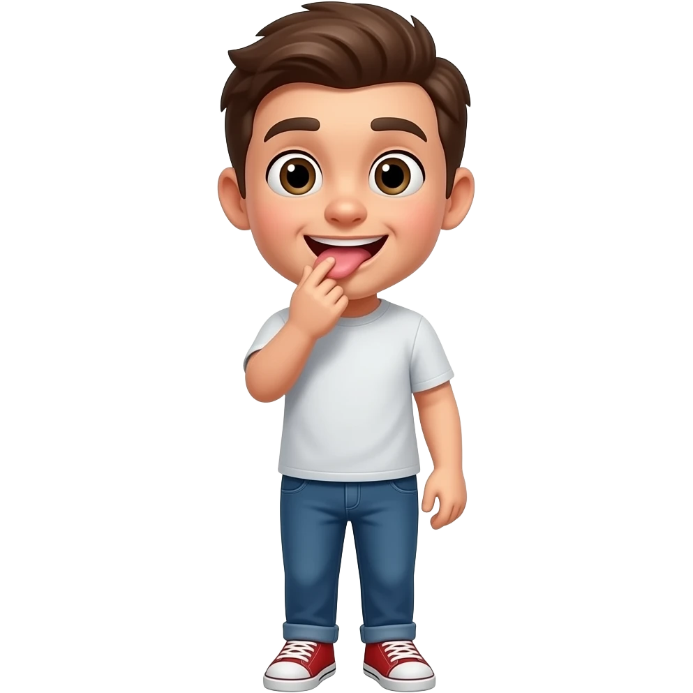 Toe sucking emoji