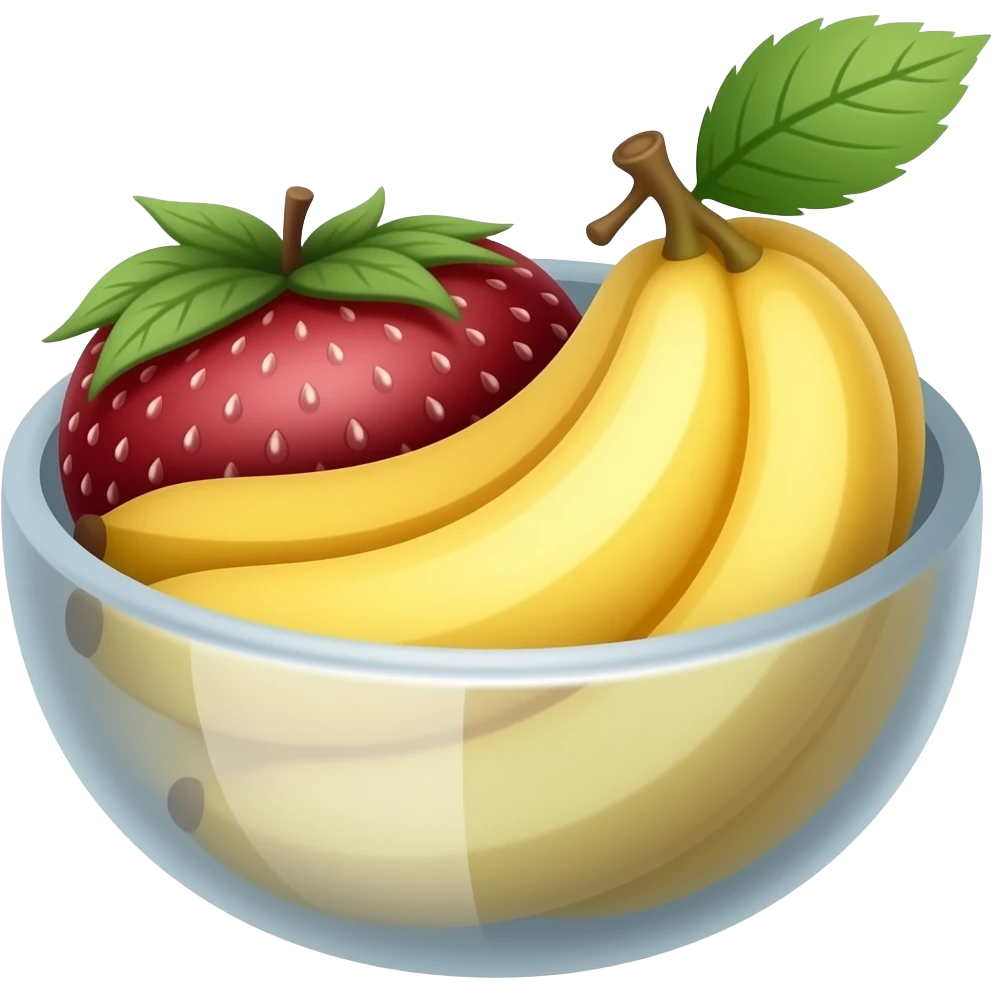 Little fruit bowl emoji