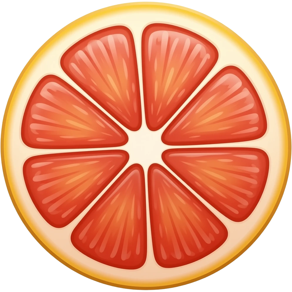 Grapefruit emoji