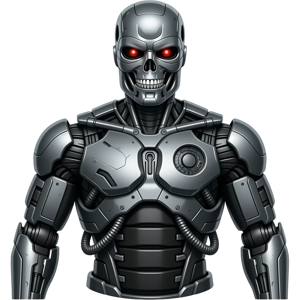 Terminator exoskeleton emoji