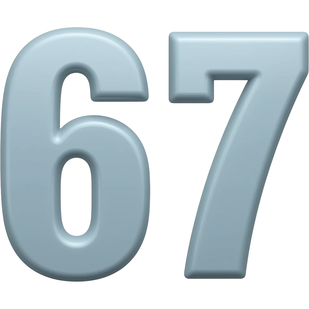 67 emoji