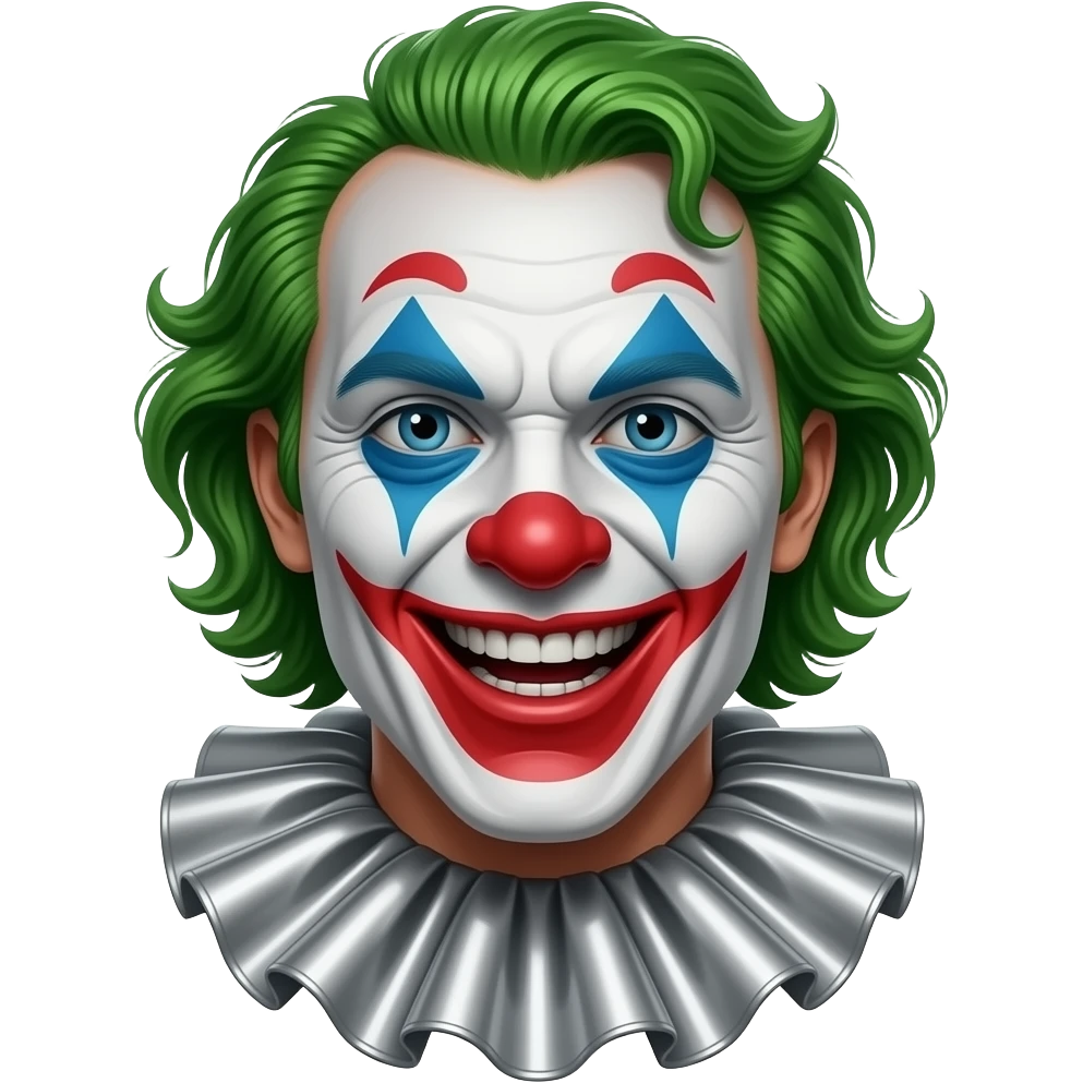 клоун из скрежета металла emoji