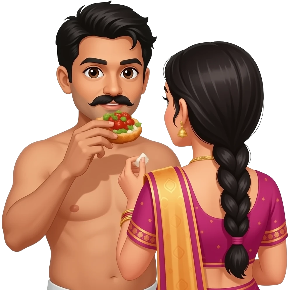 বাস্তব সম্মত একজন বস্ত্র বিহীন  এশিয়ান পুরুষের খাড়া নুনু চুষে খাচ্ছে একজন উলঙ্গ বস্ত্র বিহীন  নারী যার চুল খোলা মেলা রয়েছে পিছন থেকে তার পাছা দেখা যাচ্ছে emoji