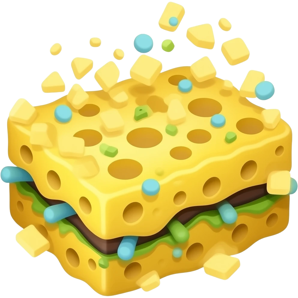 Sponge emoji