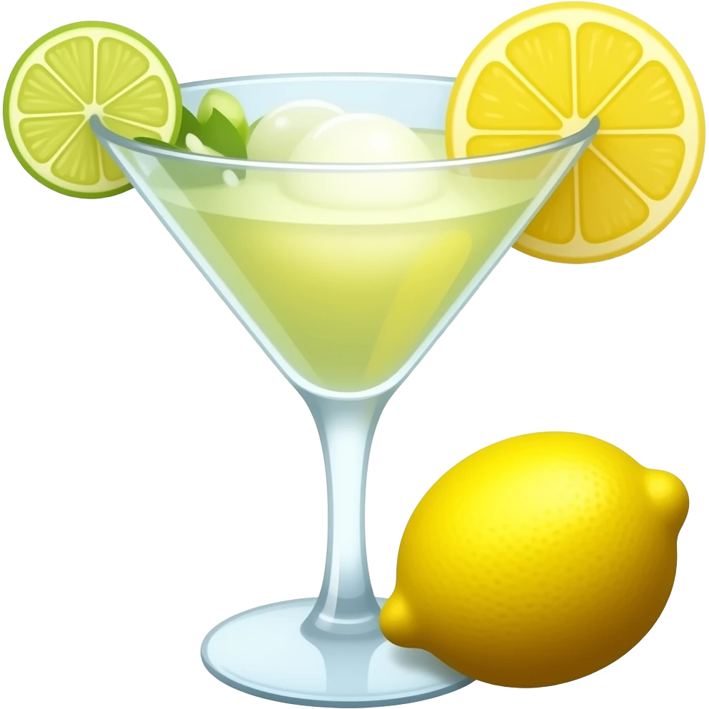 Lemontini dessert emoji