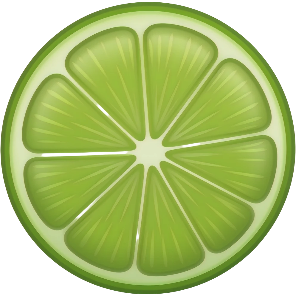 Lime emoji