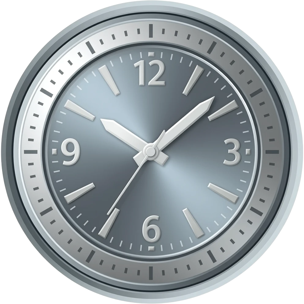 reloj emoji