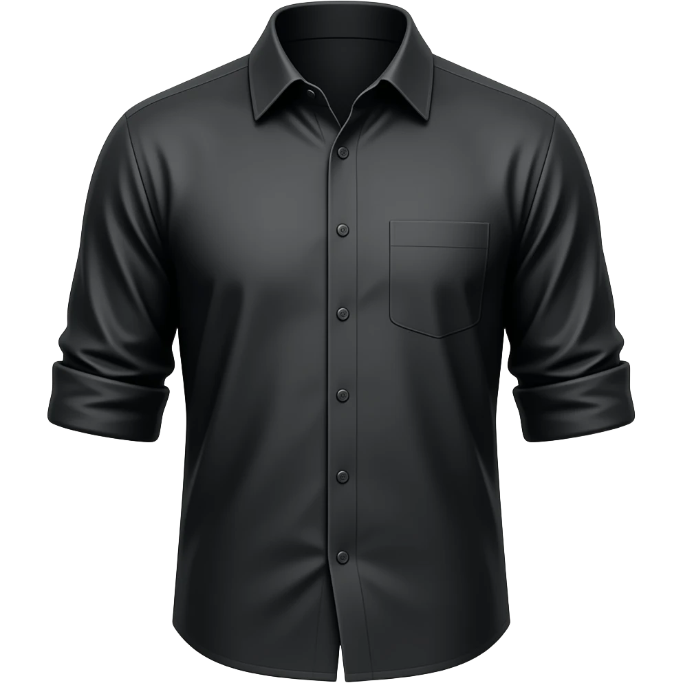 black shirt emoji