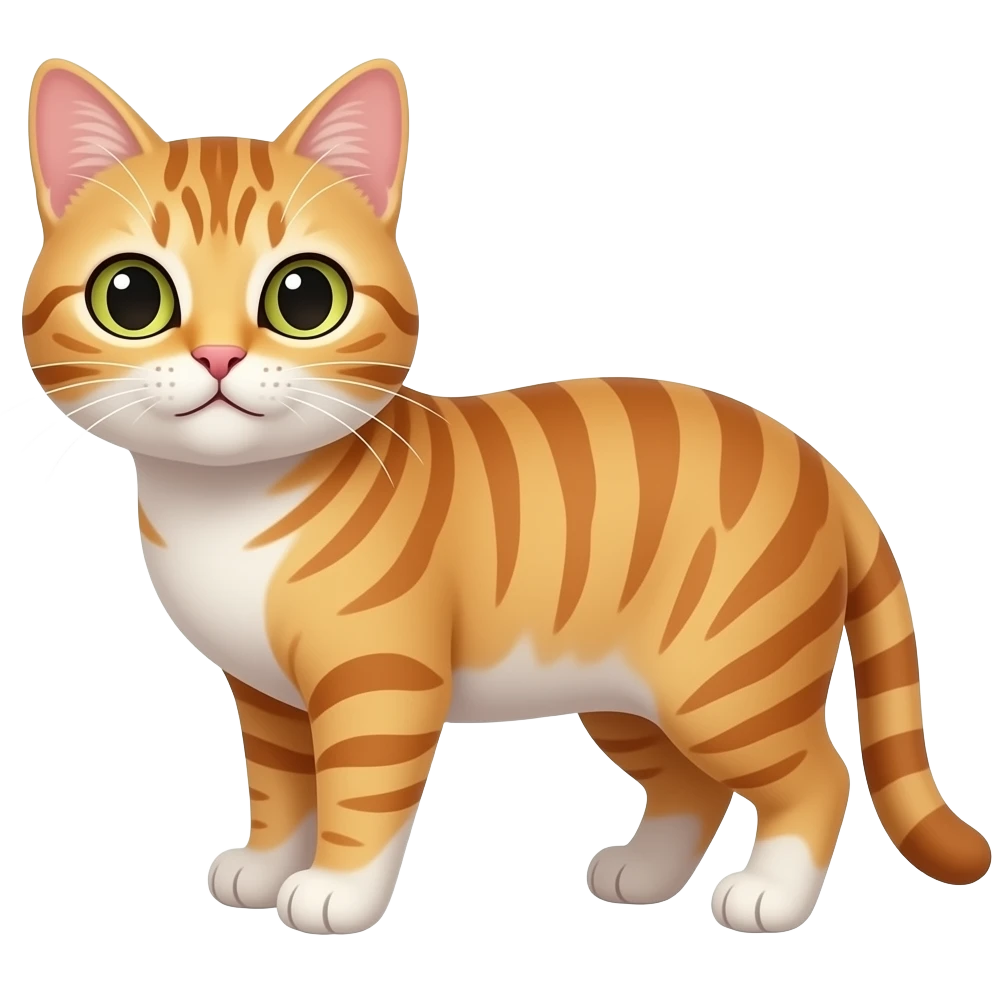 smart cat emoji