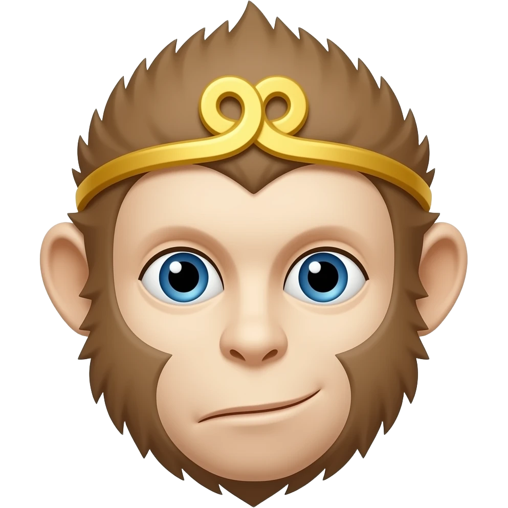 Hanuman outline emoji