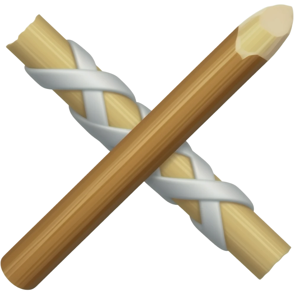 Stick emoji