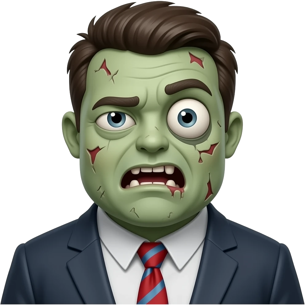 fat zombie emoji