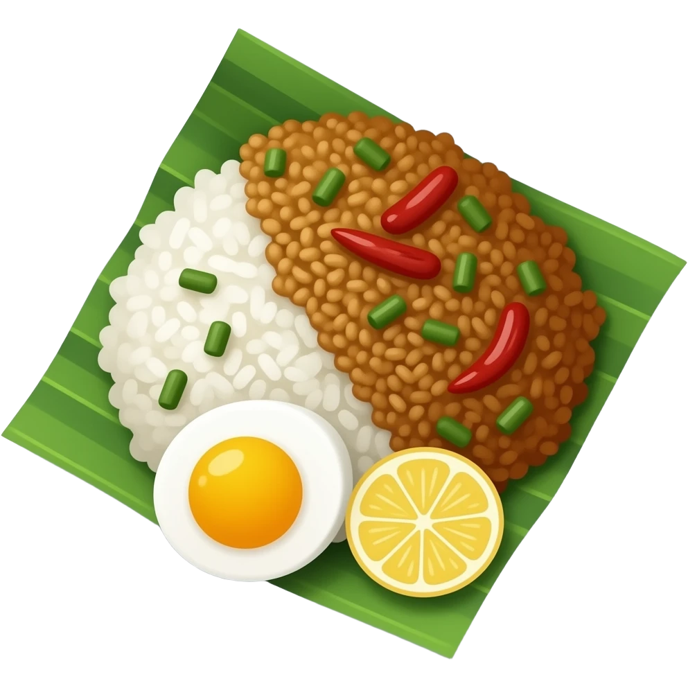 nasi lemak emoji