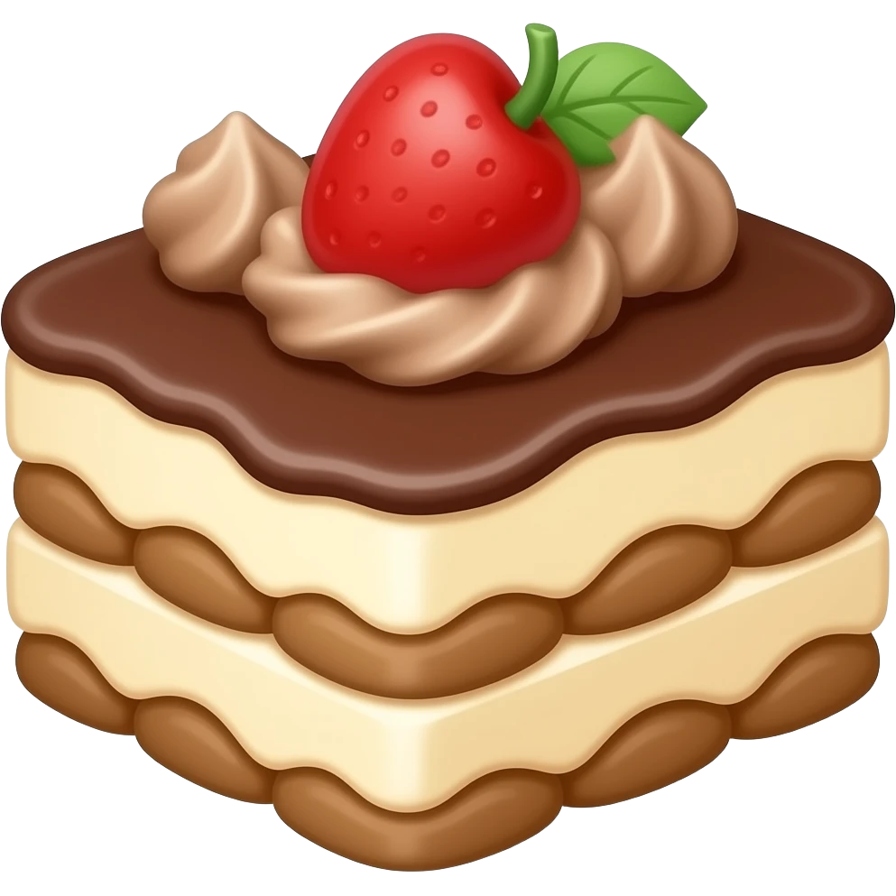 Make tiramisu emoji
