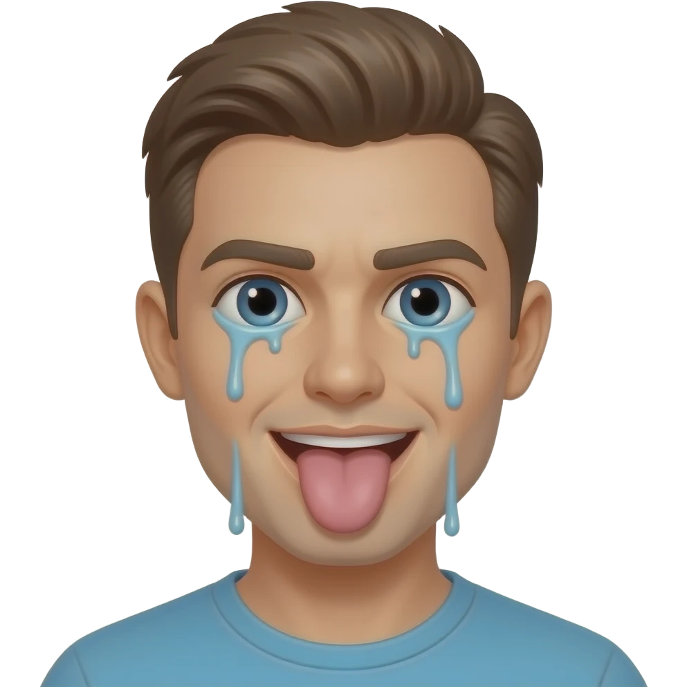 🤤🫠😛 emoji