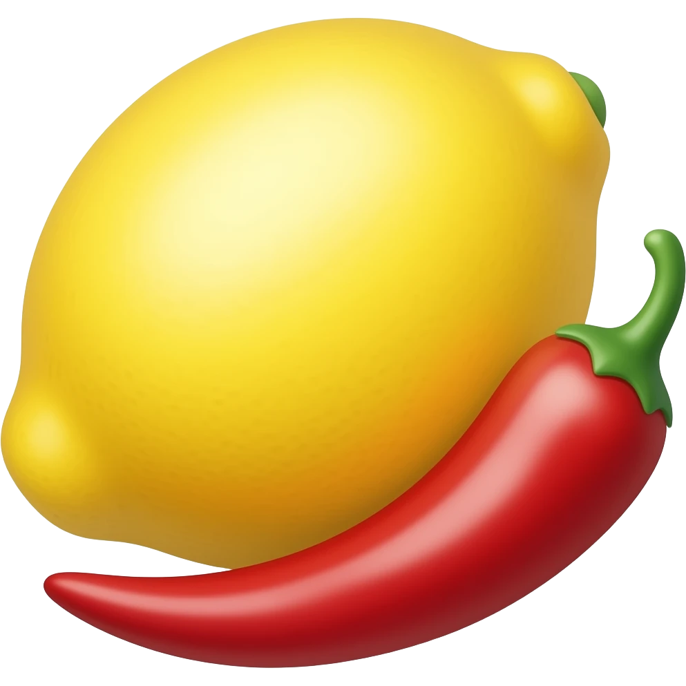 Emoji nimboo mirchi emoji