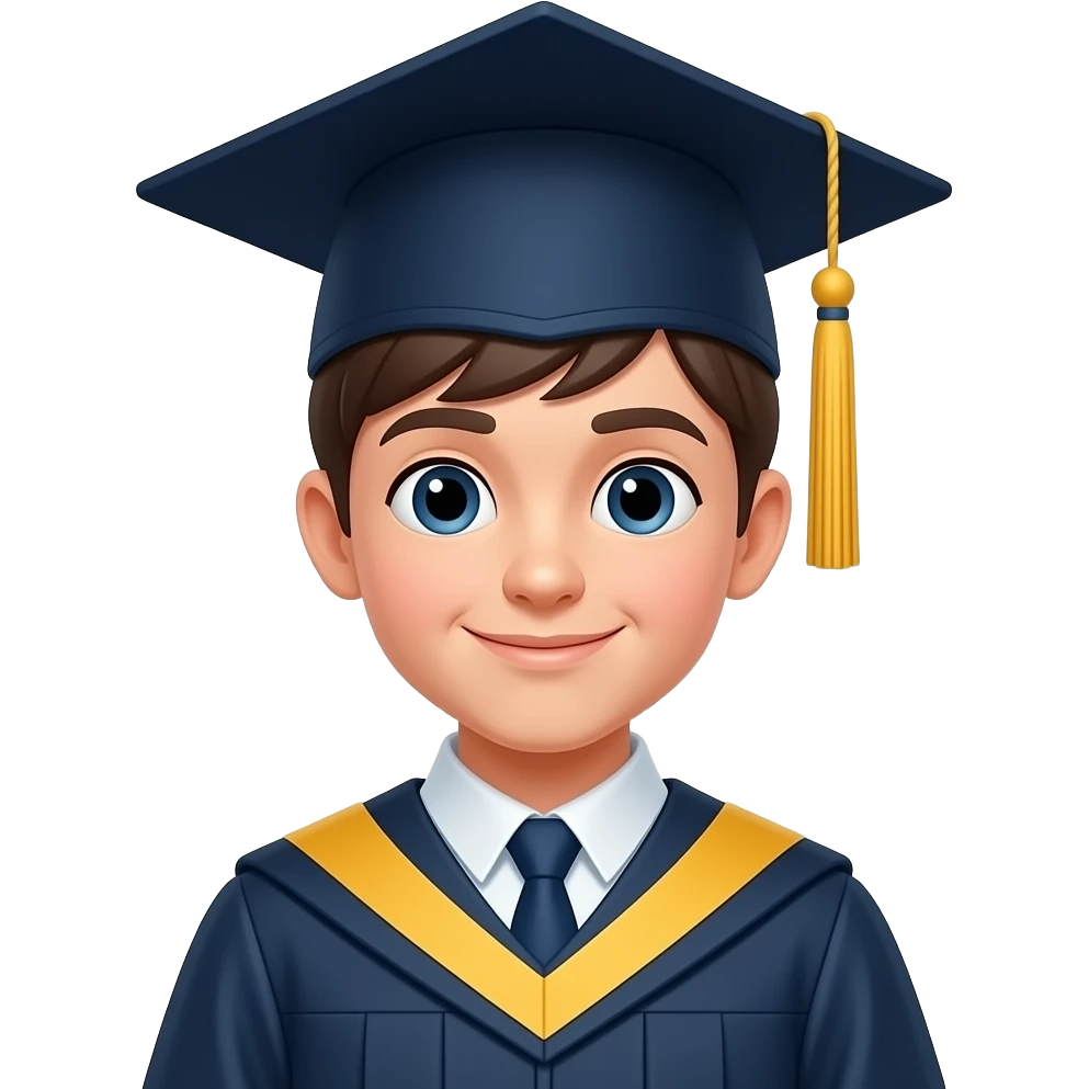 graduation son emoji