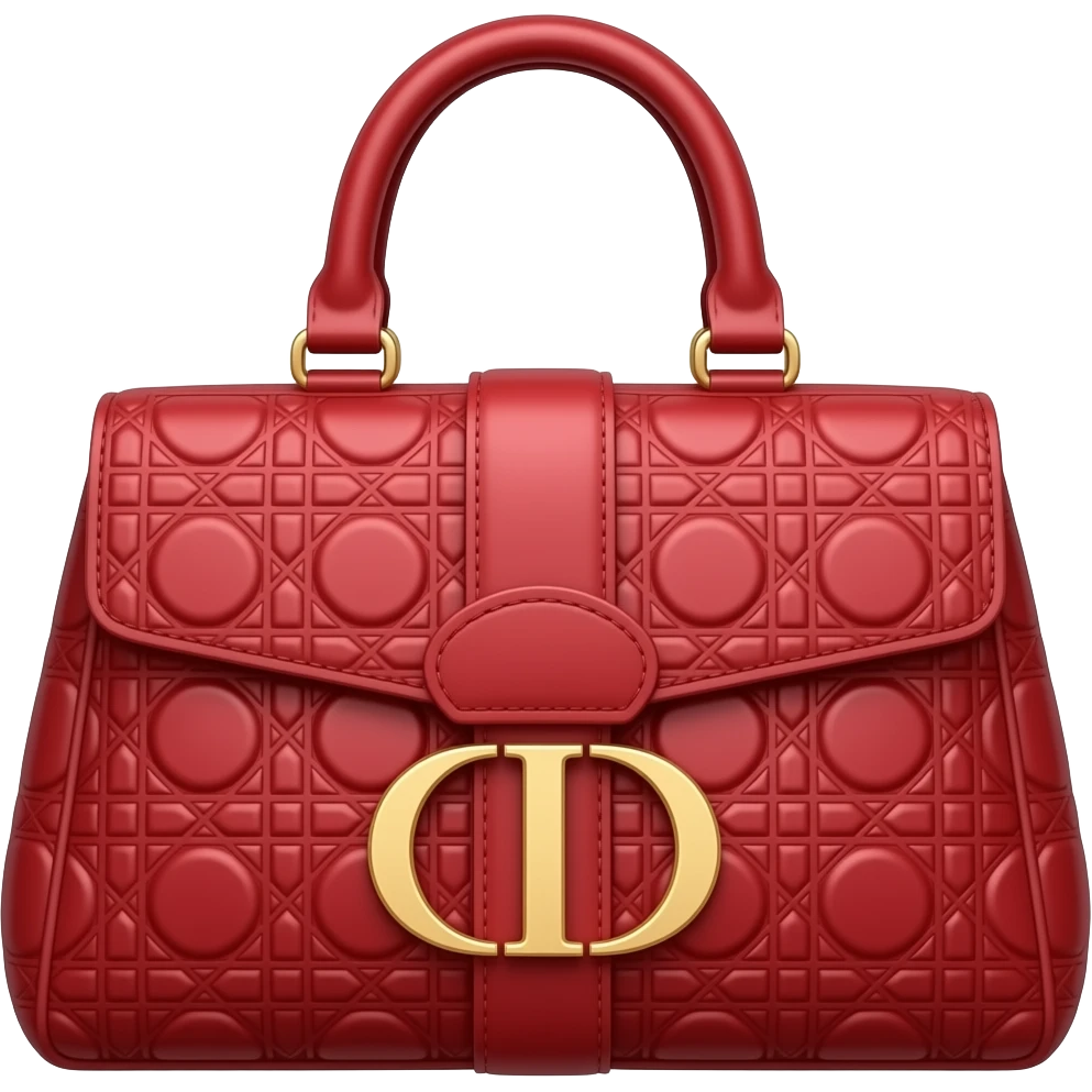 red dior bag emoji