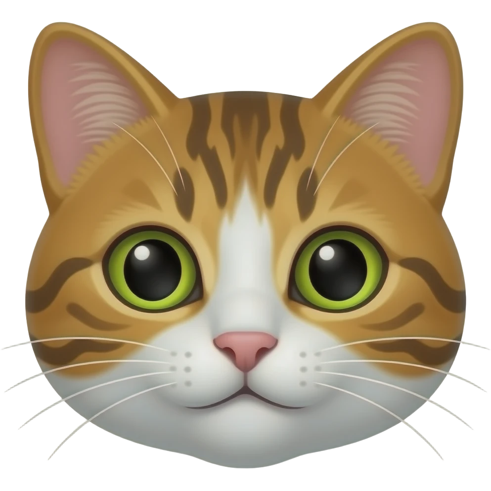 Teasing cat face emoji